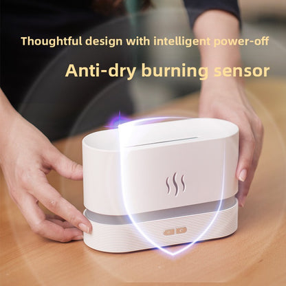 Diffuser with Humidifier Flame Aromatherapy
